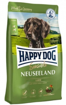 Сухой гипоаллергенный корм для чувствительных и привередливых собак Happy Dog Sensible Neuseeland 21/12 (ягненок и рис)